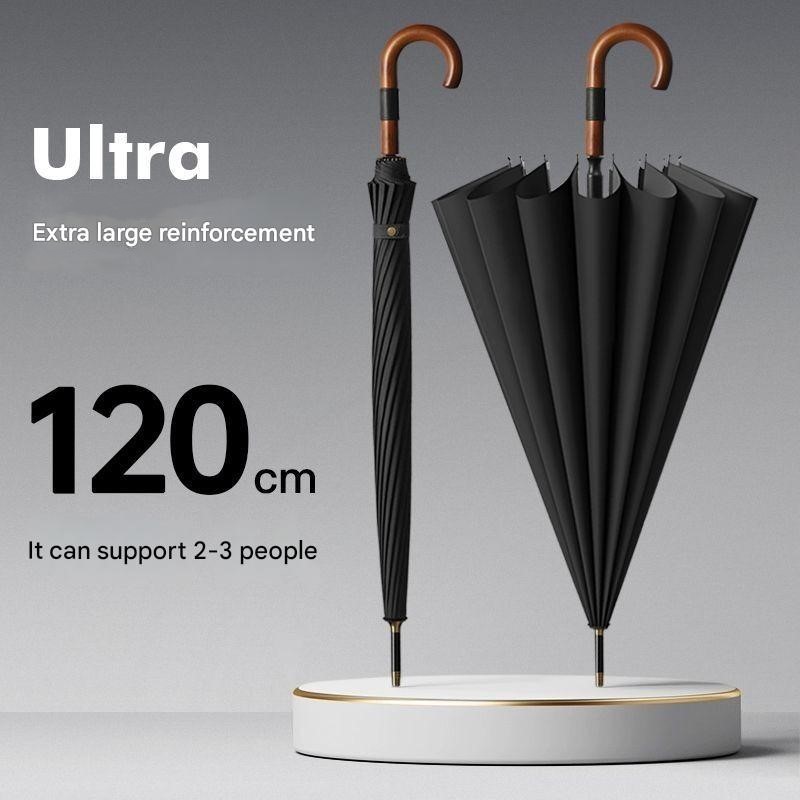 16-rib Extra-large Hook Handle - Golf Umbrella 评论和价格