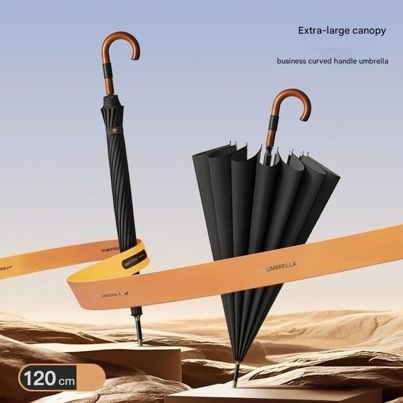 16-rib Extra-large Hook Handle - Golf Umbrella 评论和价格