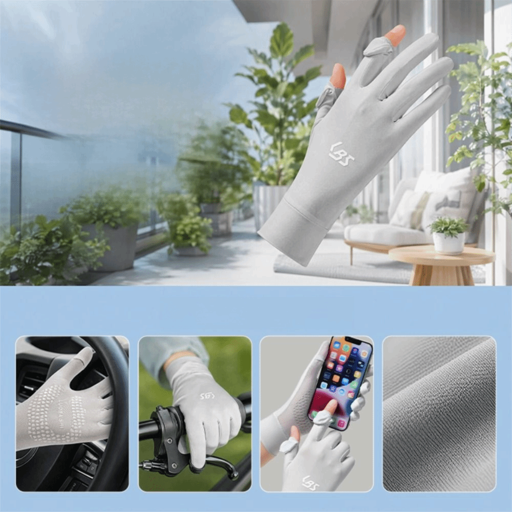 Women Ice Silk UV Protection G - Golf Gloves 评论和价格