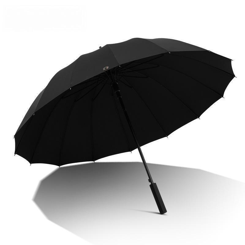 16-rib Steel Reinforced Long S - Golf Umbrella 评论和价格