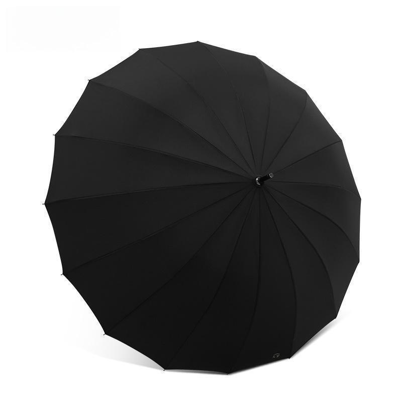 16-rib Steel Reinforced Long S - Golf Umbrella 评论和价格