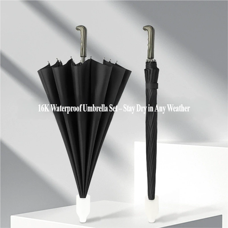 Straight Umbrella with Waterpr - Golf Umbrella Large 评论和价格