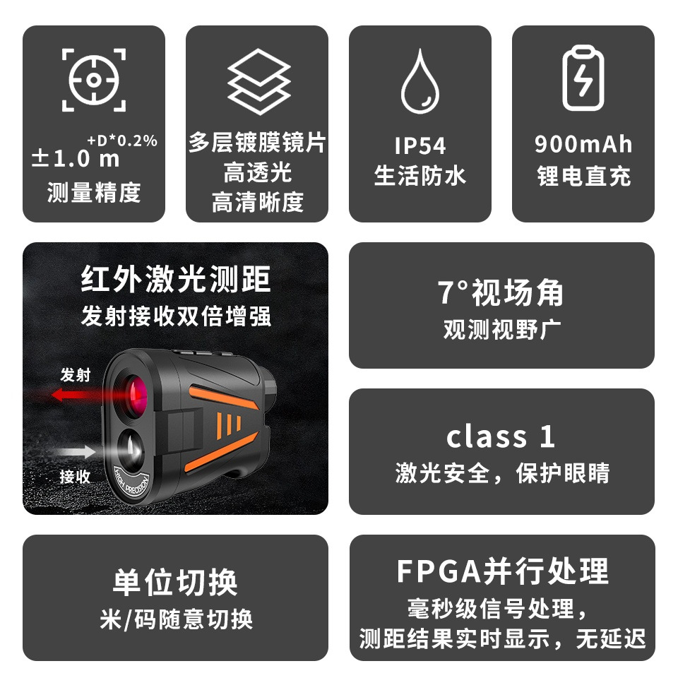 High Precision Golf Laser Rang - Golf Rangefinder 评论和价格